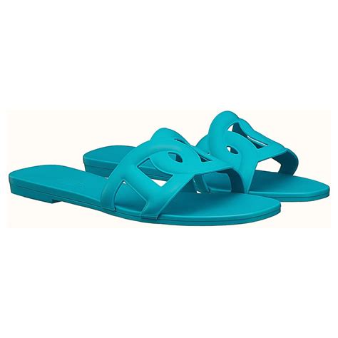 hermes plastic sandals|hermes slide sandals.